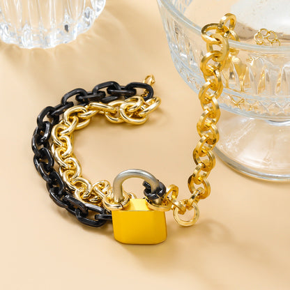 Alloy Exaggerated Female Trend Punk Pendant Necklaces