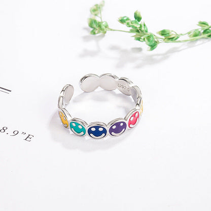 Female Design Adjustable Opening Fashion Personalized Rings