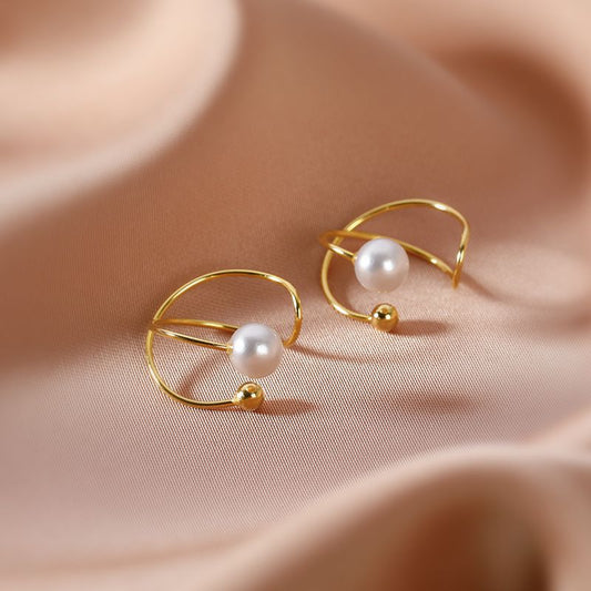 Women's Ear Clip Autumn Graceful Personality Design Rings