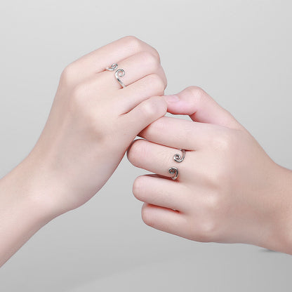 Monkey King Great Of The Incantation Golden Hoop Couple Rings