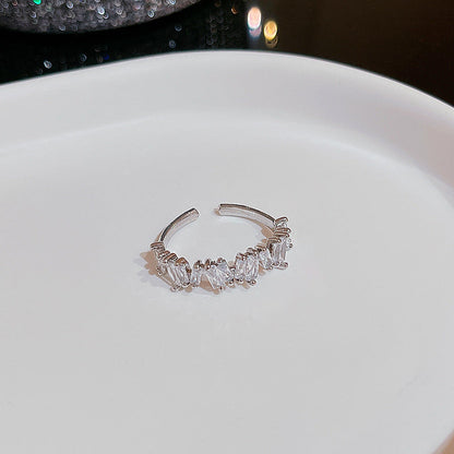 Wind Irregular Female Niche Design Simple Rings