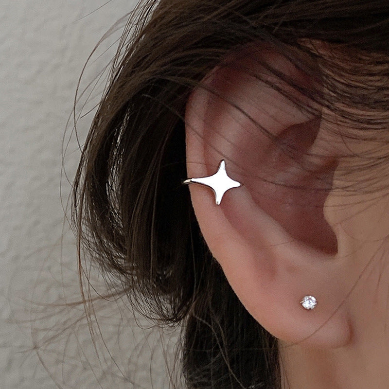 Women's Star Ear Clip For Trendy Minimalist Earrings