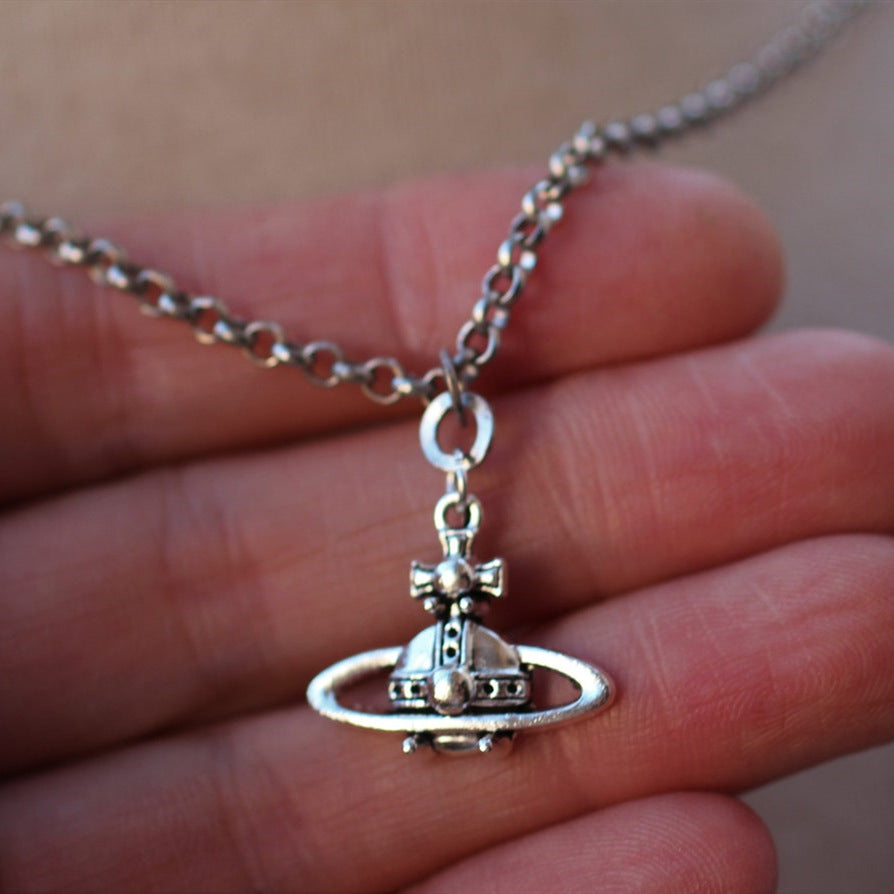 Super Anime Peripheral Simple Saturn Ufo Earrings