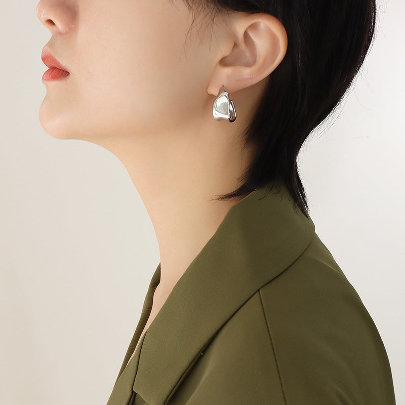 Fashion Simple Style Irregular Shaped Geometric Earrings