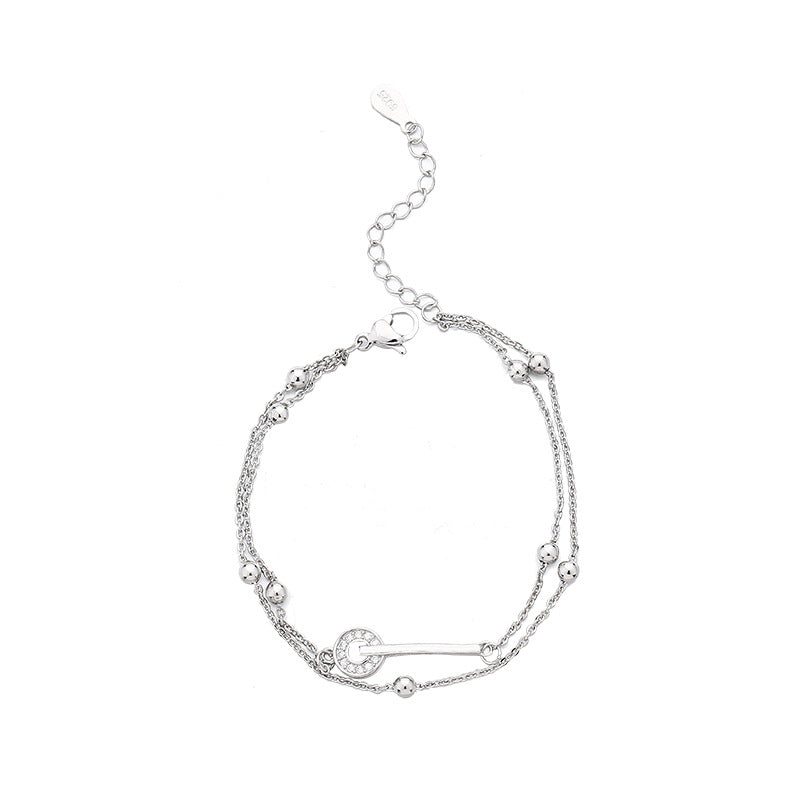 Innovative Fashion Adjustable Twin Rhinestone Girlfriends Bracelets