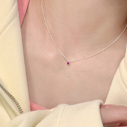 Mini Little Honey Sterling Sier Exquisite Sweet Clavicle Necklaces