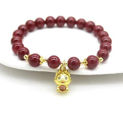 One Dragon Steamed Dumplings Life Female Light Luxury Minority Bracelets