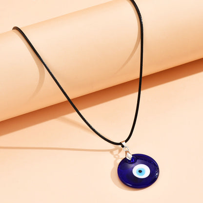 Fashion Blue Eyes Pendant Devil's Eye Clavicle Necklaces