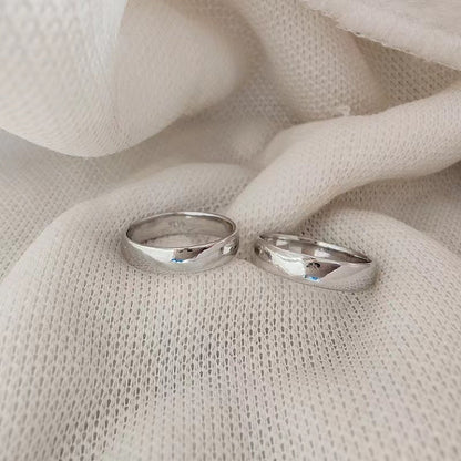 Decorative Female Fashion Aperture Boys Single Rings