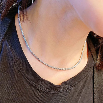 Women's Diamond Simulation Universal Chain Sweater Imported Necklaces