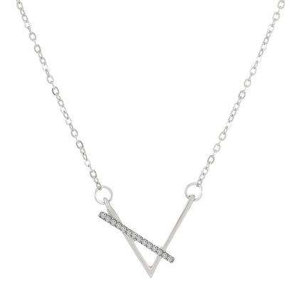 V-shaped Female Pendant Retro Fashion Elegance Necklaces