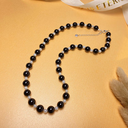 Women's Agate Shell Pearl Neutral Trendy Cool Street Necklaces