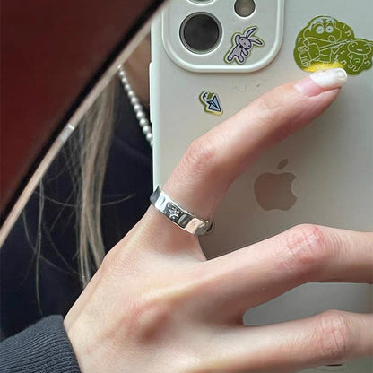 Women's For Design Retro Personality And Minimalism Rings