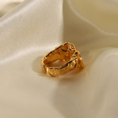 Tide Personalized Cold Style Index Finger Simple High-grade Rings