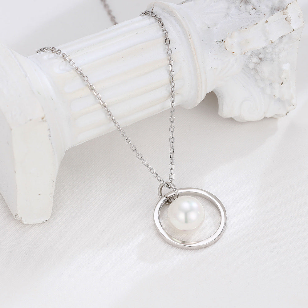 Women's And Circle Korean High-grade Geometric Clavicle Necklaces