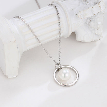 Women's And Circle Korean High-grade Geometric Clavicle Necklaces