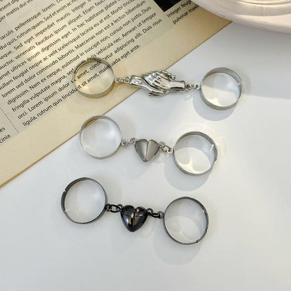 Set Cute And Graceful Index Finger Adjustable Rings