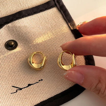 Women's Metal Ear Cuff Design Sense Niche Simple Earrings