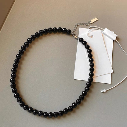 Pure Beaded Light Luxury Fashionable Minority High Sense Necklaces