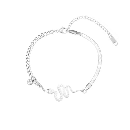 Fashion Titanium Steel Design Five-pointed Star Bracelets