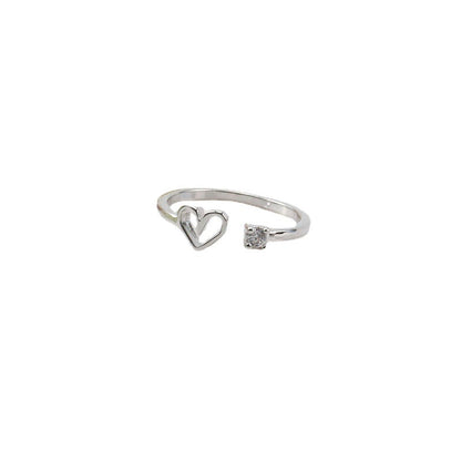 Female Hollow Open-end Adjustable For Girlfriend Rings
