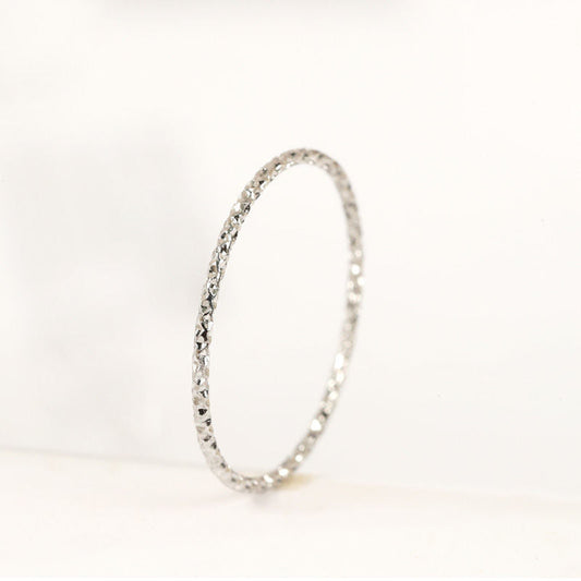 Fashion Personalized Niche Design Titanium Steel Rings