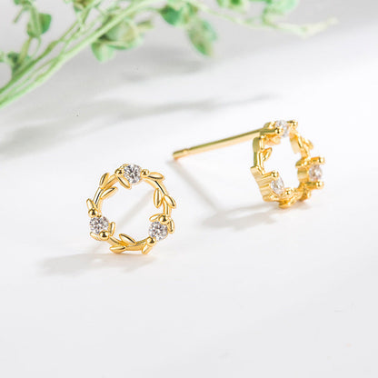 Women's Garland Ear Exquisite High-grade Sense Design Trendy Sleeping No Rings