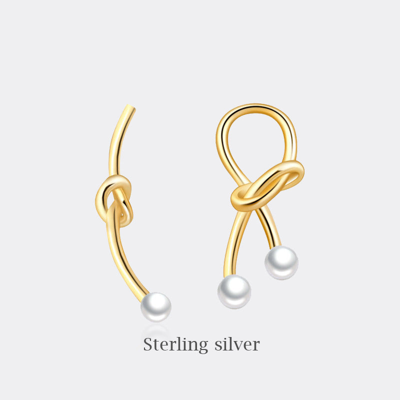 Female Simple Graceful Metal Quality Street Earrings