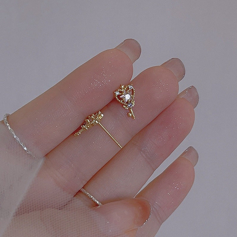 Women's Light Luxury Simple Inlaid Zircon Small Rings