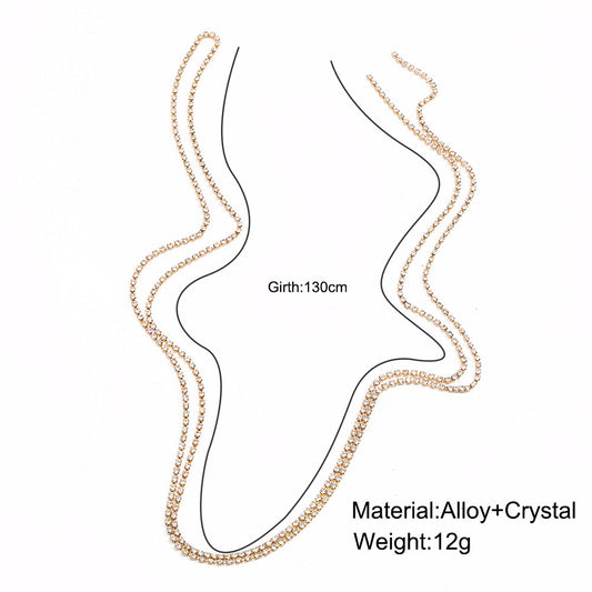 Women's Diamond Creative Unique Punk Style Design Necklaces