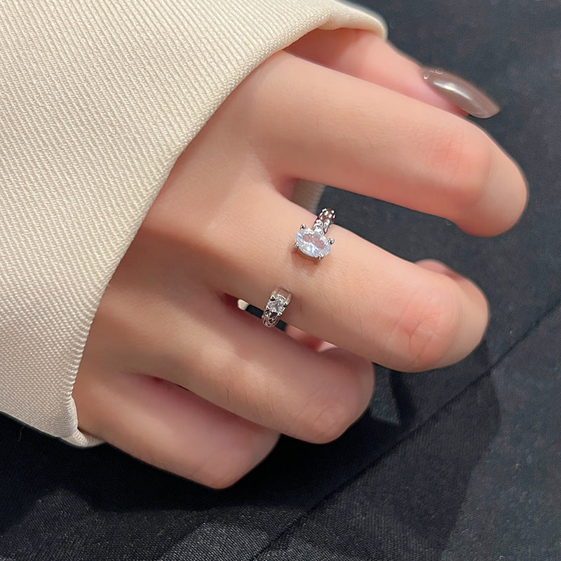 Style Shiny Asymmetric Open Index Finger Bracelets