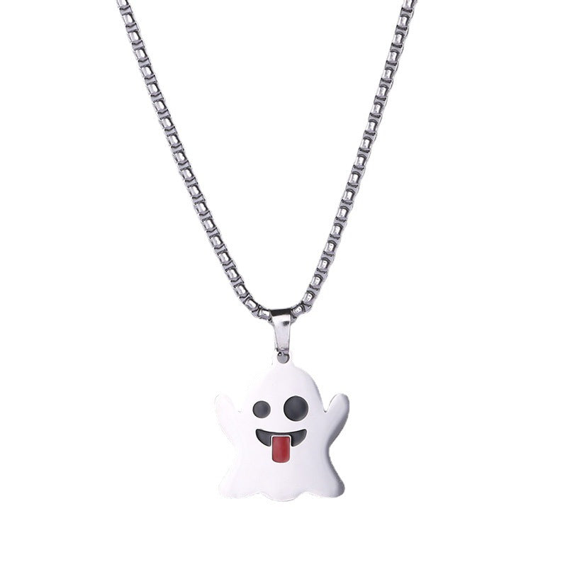 Style Funny Cool Sweater Chain Hip Necklaces