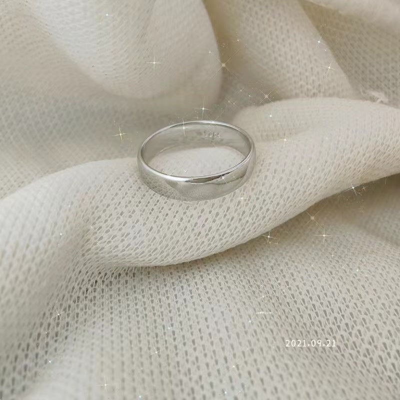Decorative Female Fashion Aperture Boys Single Rings