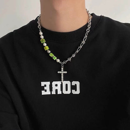 Women's & Men's & Pendant Hip Hop Unisex Style Clavicle Necklaces