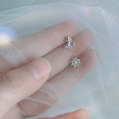 Anchor Female Simple And Popular Geometric Earrings