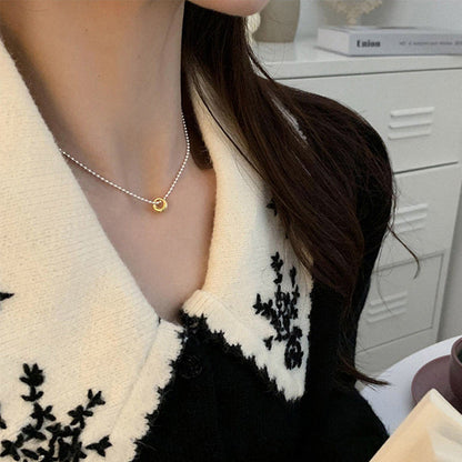 Women's Metal Pendant For Retro Personality And Minimalism Necklaces