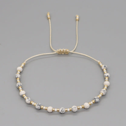Women's Bohemian Style Personality Stone Bead Direct Sale Friendship Rope Bracelets