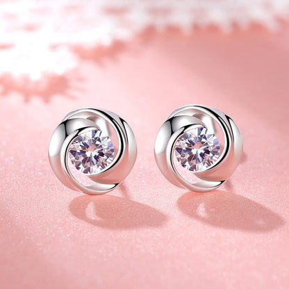 Women's Trendy Four-leaf Clover Simple Fashion Temperament Earrings