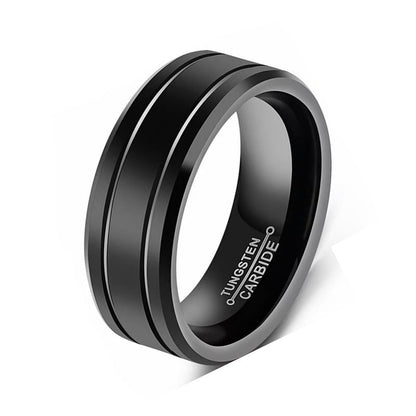 Men's Fashion Temperament Wild Titanium Steel Hand Rings