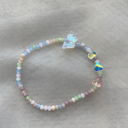 Summer Butterfly Heart Wild Good-looking Beaded Bracelets