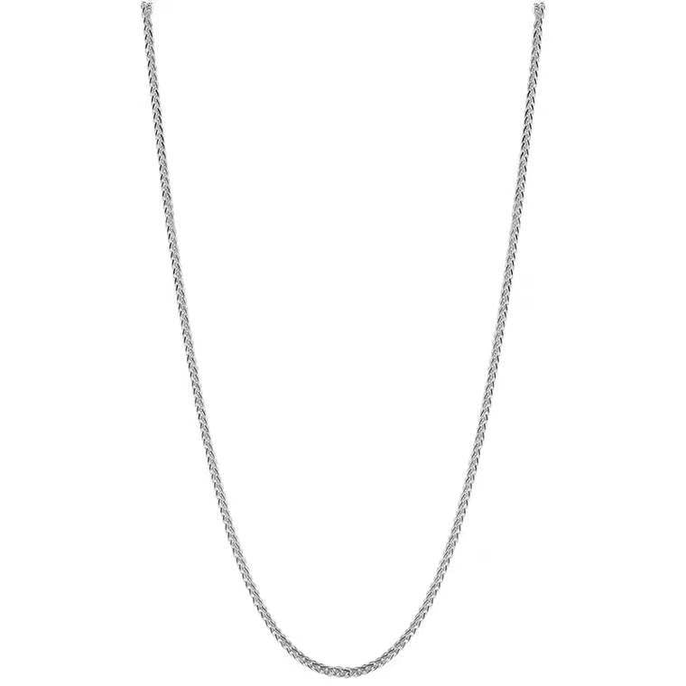 Women's Sterling Sier Sweater Chain Simple Chopin Necklaces
