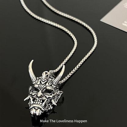 Men's Mask Pendant Hip Hop Cool And Unique Necklaces