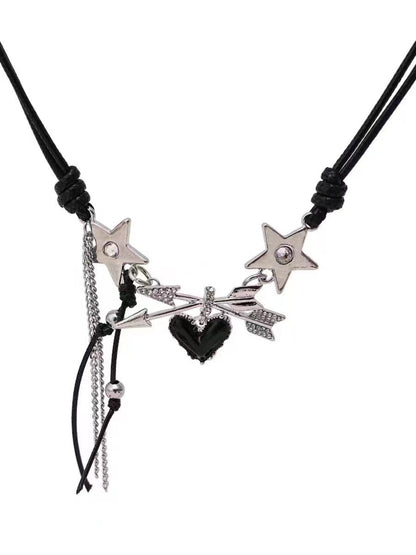 String Female Design Sweet Cool Wind Necklaces