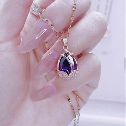 Special Interest Light Luxury Design Pendant Mori Necklaces