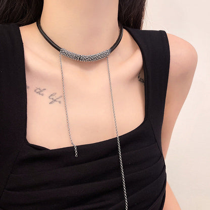 Women's Unique Long Fashionable Sweater Chain Necklaces
