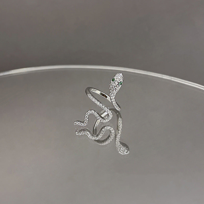 Women's Zircon Dark Cold Style Index Finger Fashion Rings