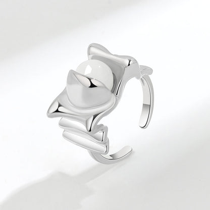 Agate Stone Design High-grade Simple Personality Rings