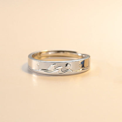 Women's & Men's And One Pair Small Fresh Valentine's Day Rings
