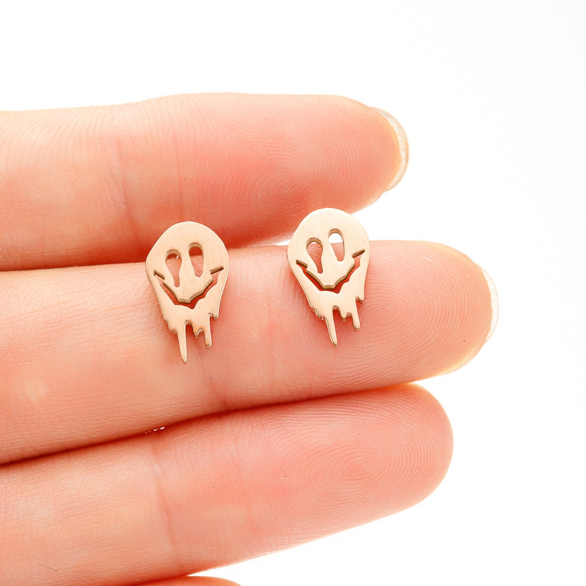 Stainless Steel Cartoon Small Animal Dinosaur Unicorn Earrings