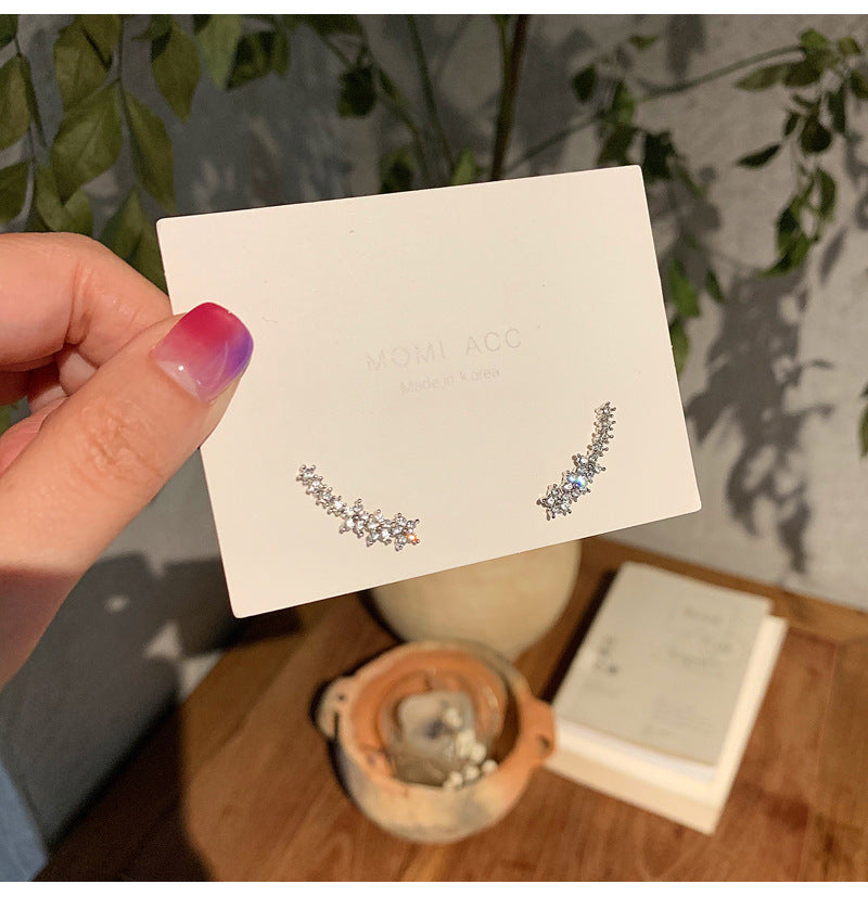 Women's Zircon For Simple And Compact Ear Earrings